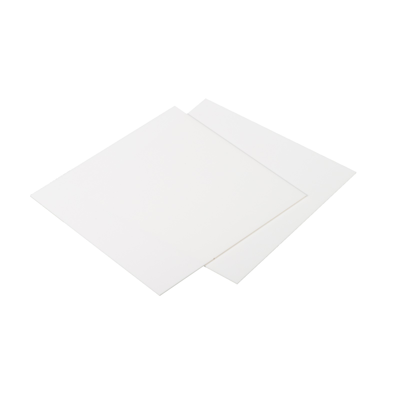 Alumina Ceramic Sheet Square Cooling Pad Insulating 2pcs 100x100x1mm
