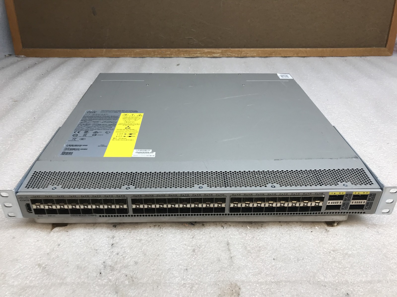 Cisco Nexus 2248PQ 48-Port 1/10GE Fabric Extender Switch N2K-C2248PQ-10GE, SFP+