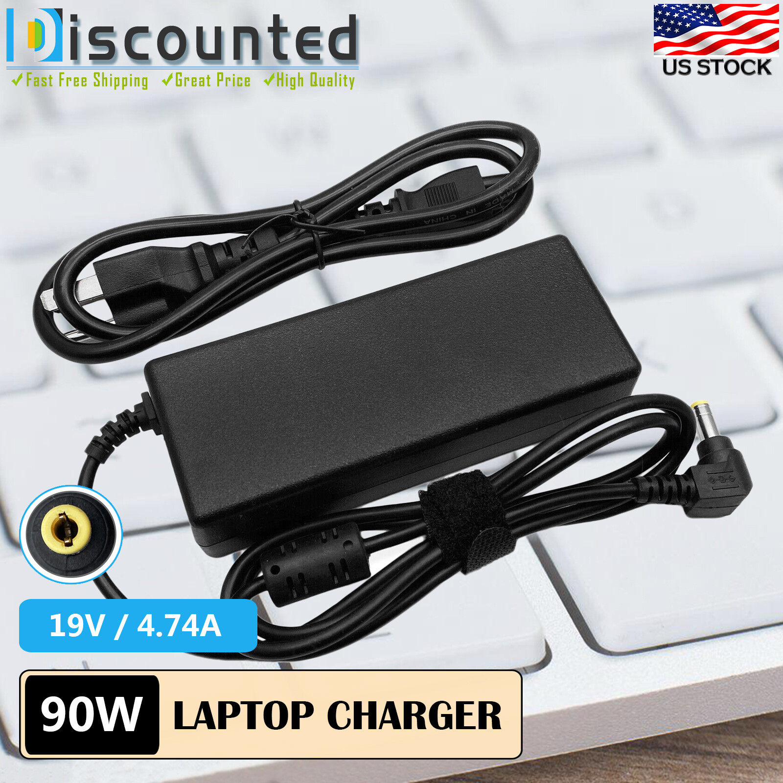 AC Adapter Charger For Getac B300 G4 G5 G6 G7 B300X Rugged Notebook Power Cord