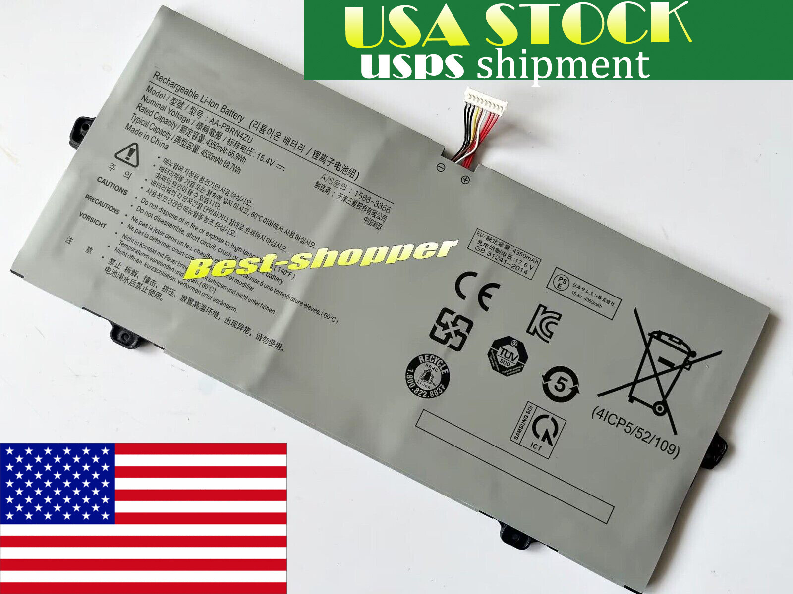New Genuine AA-PBRN4ZU Battery Samsung Galaxy 930XCJ NP930QCG 950QCG NP950QCG