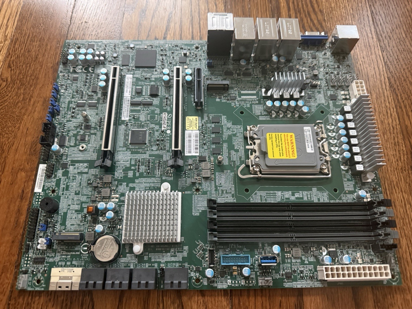 supermicro x14sae-f LGA-1851 Workstation Motherboard READ