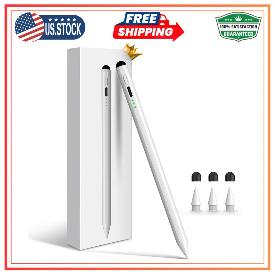 STYLUSHOME Pencil for Apple iPad, 2X Fast Charge Stylus Pen for iPad Pro