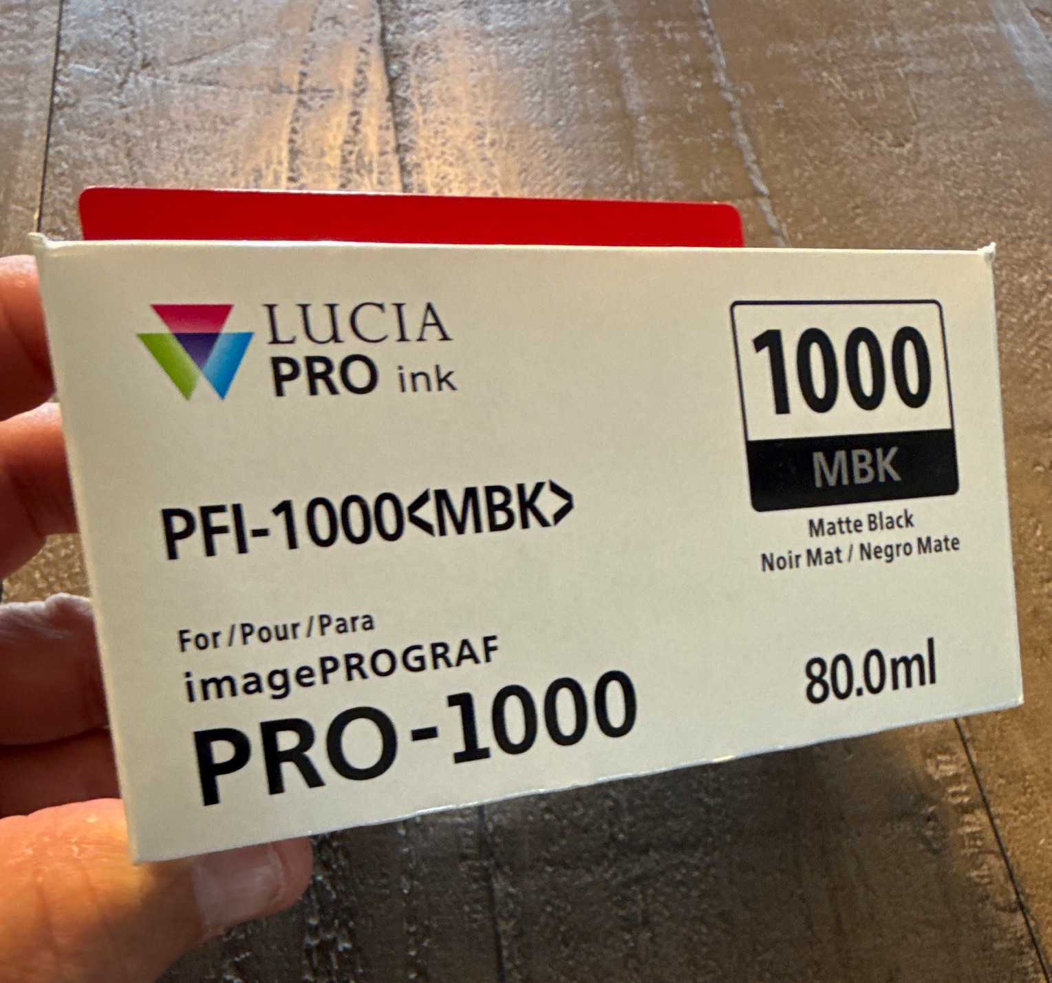 Canon LUCIA PRO PFI-1000 MBK Matte Black Ink for imagePROGRAF PRO-1000