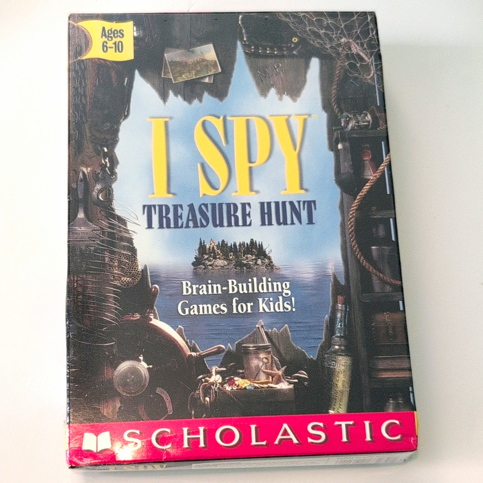 NEW Scholastic I SPY Treasure Hunt Kids Early Learning Game CD-ROM for Windows