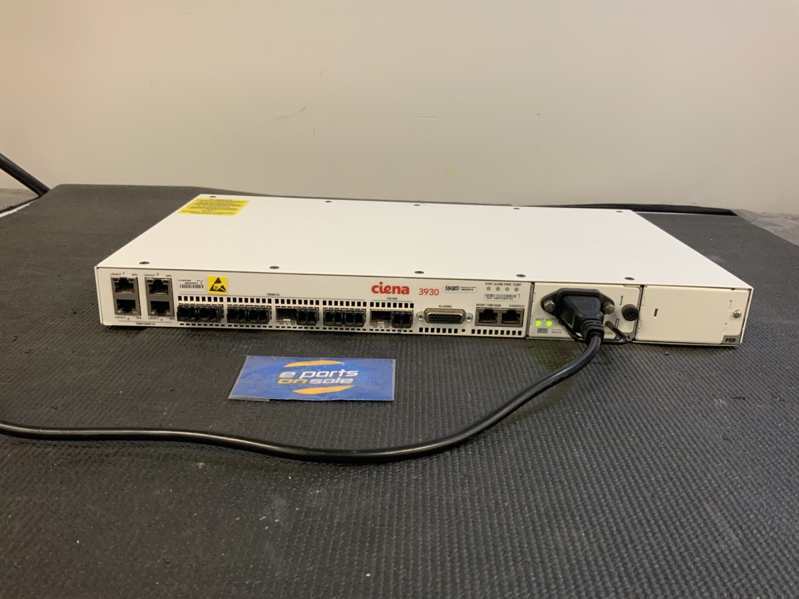 Ciena 3930 170-3930-900 240V 5A Ethernet Service Delivery Network Switch, RB V2B