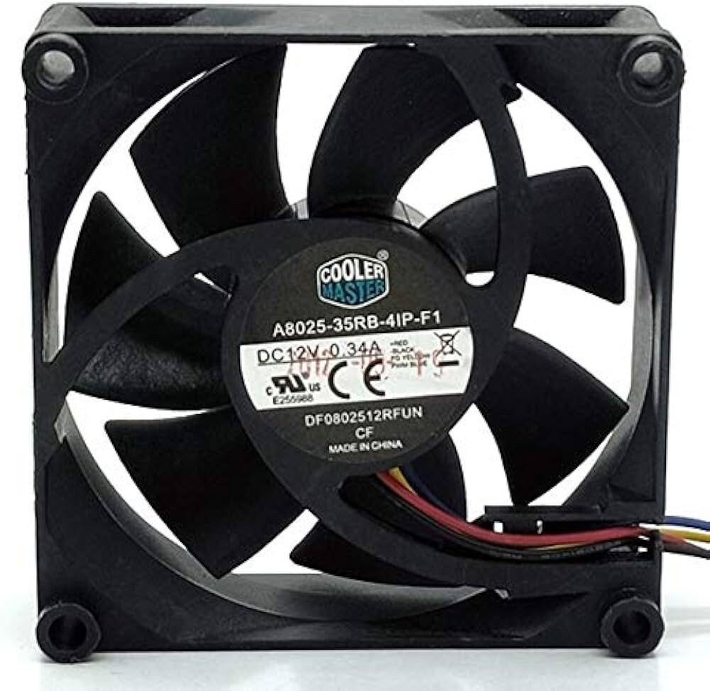 Cooler Master A8025-42RB-61P-P1 12V 0.54A  8cm Cooling Fan | Z