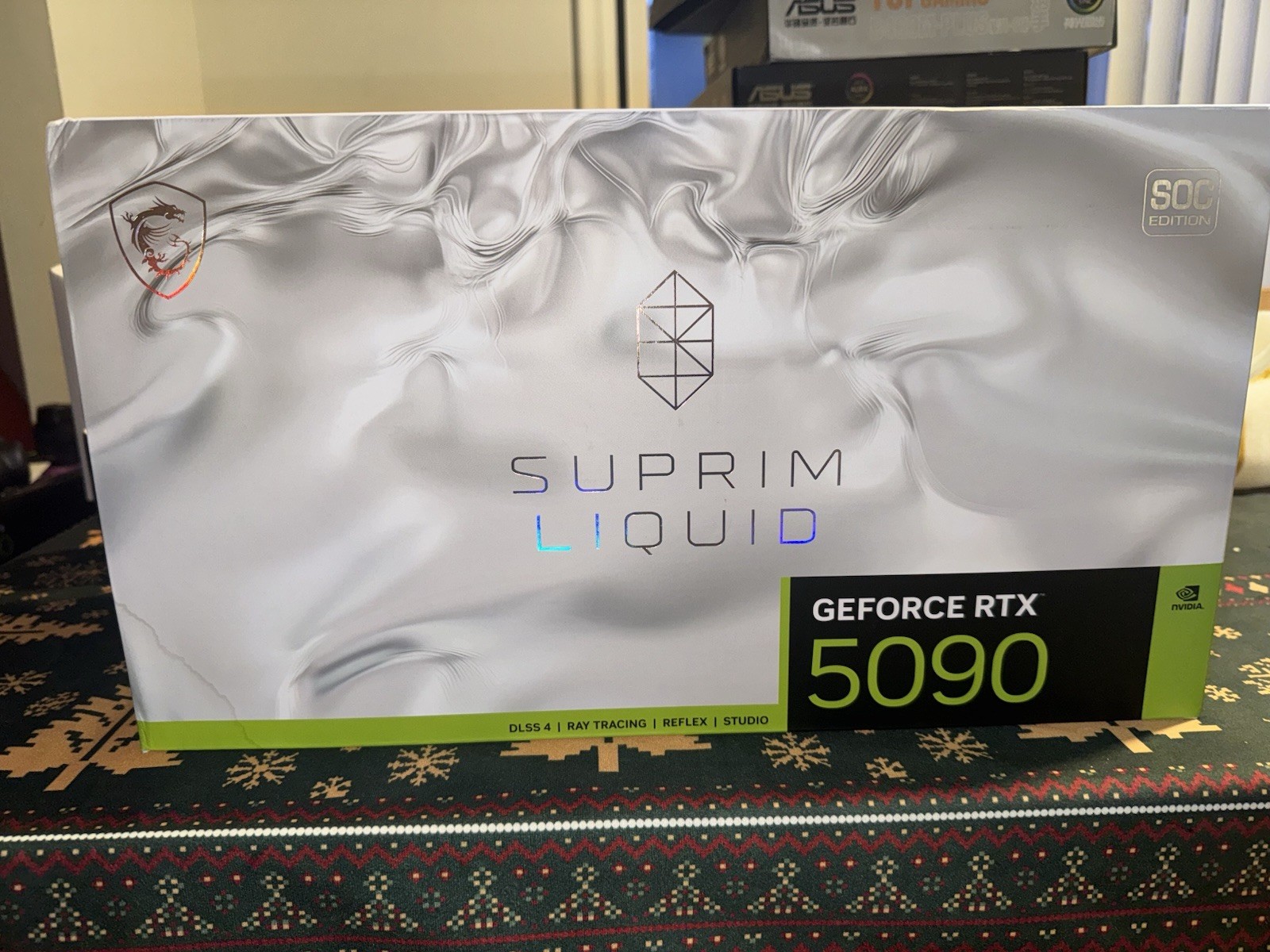 MSI RTX 5090 GAMING Suprim Liquid GPU No Core & VRAM For parts (US stock)