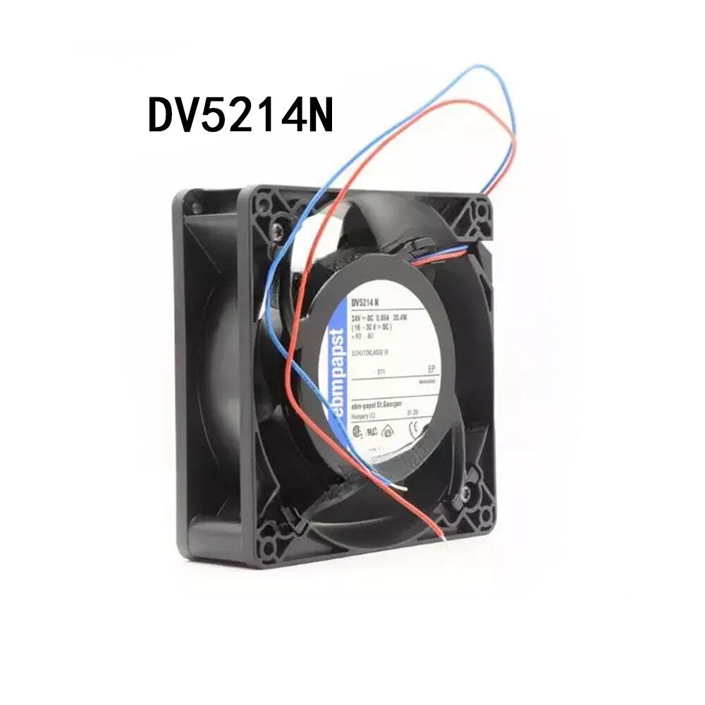 Ebmpaps Axial flow fan 0.85A 20.4W 127*127*38MM DV5214N 24VDC Industrial fan