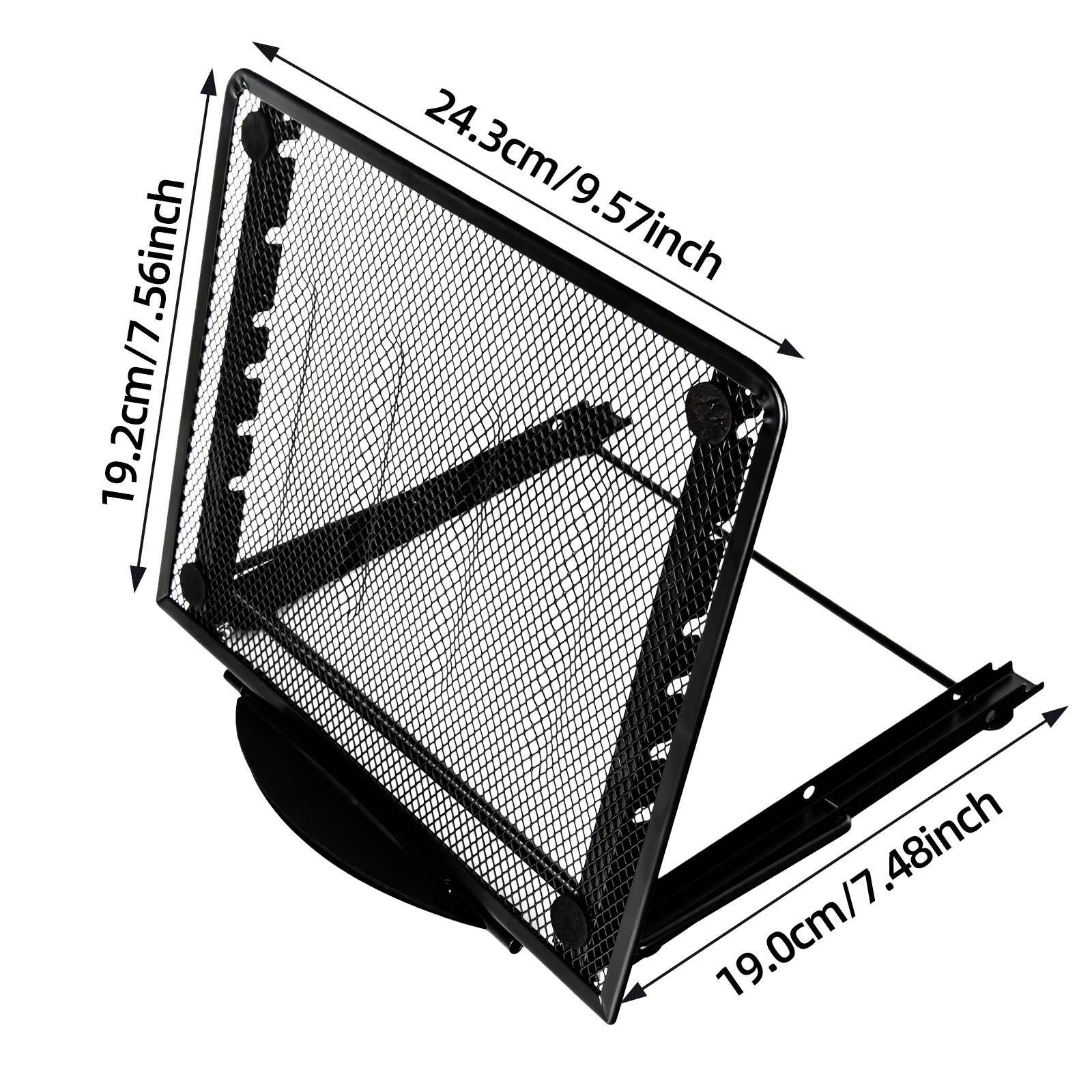 NEWEST Foldable Laptop Tablet Stand Angle Adjustable Holder Riser Portable