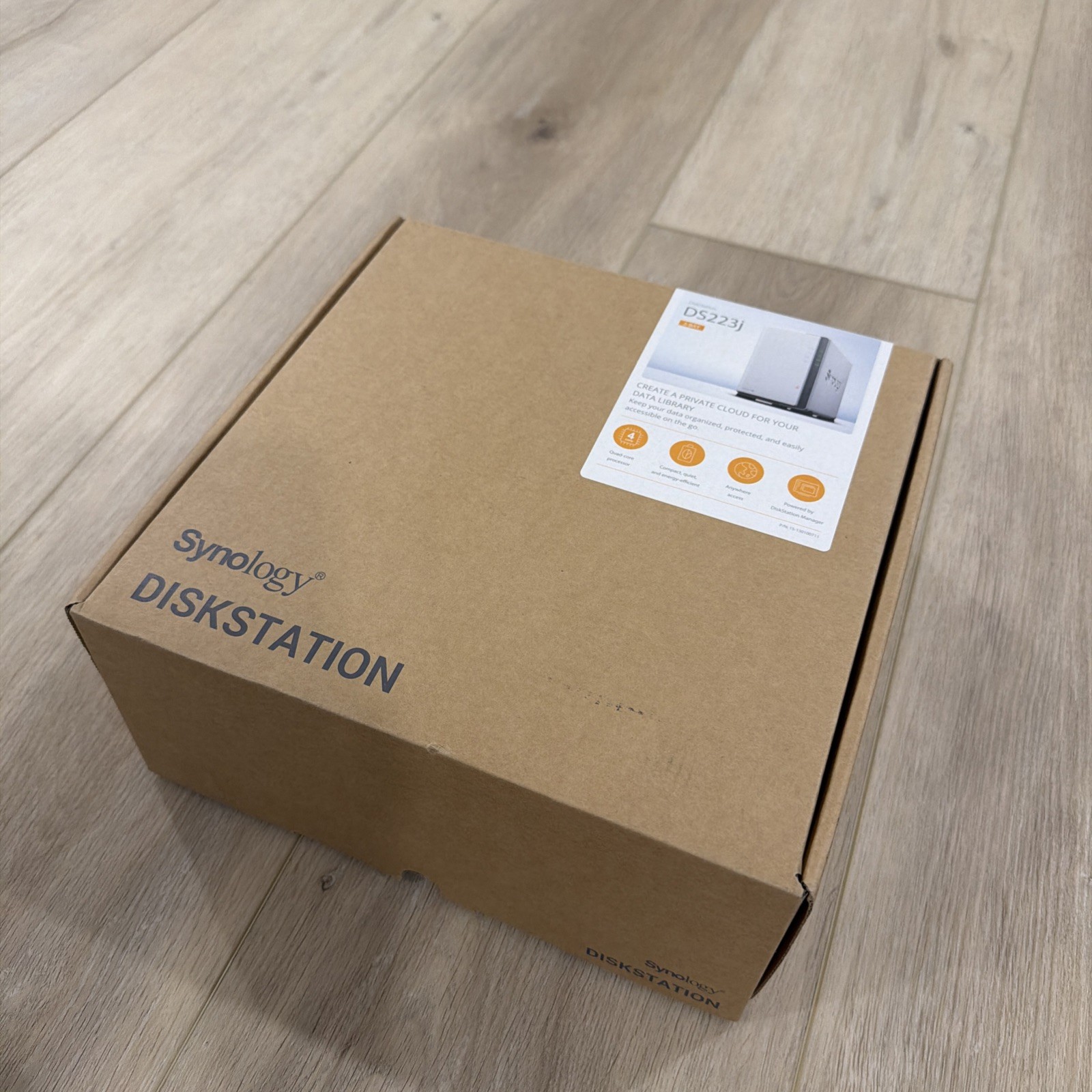 Synology 2-Bay DiskStation DS223j SAN/NAS Storage System White