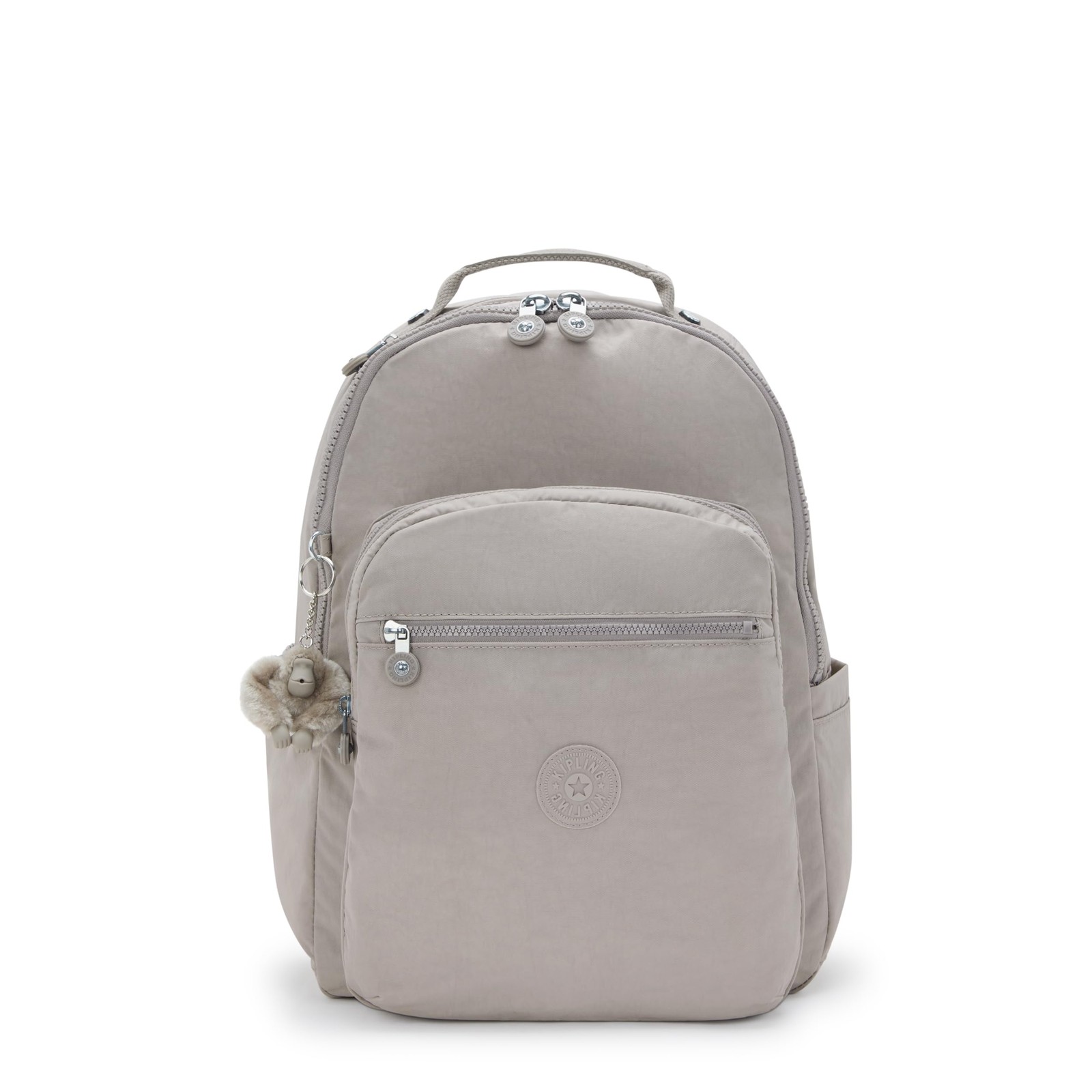 Kipling Women's Seoul 15" Laptop 12.75''L x 17.25''H x 8''D, Grey Gris 