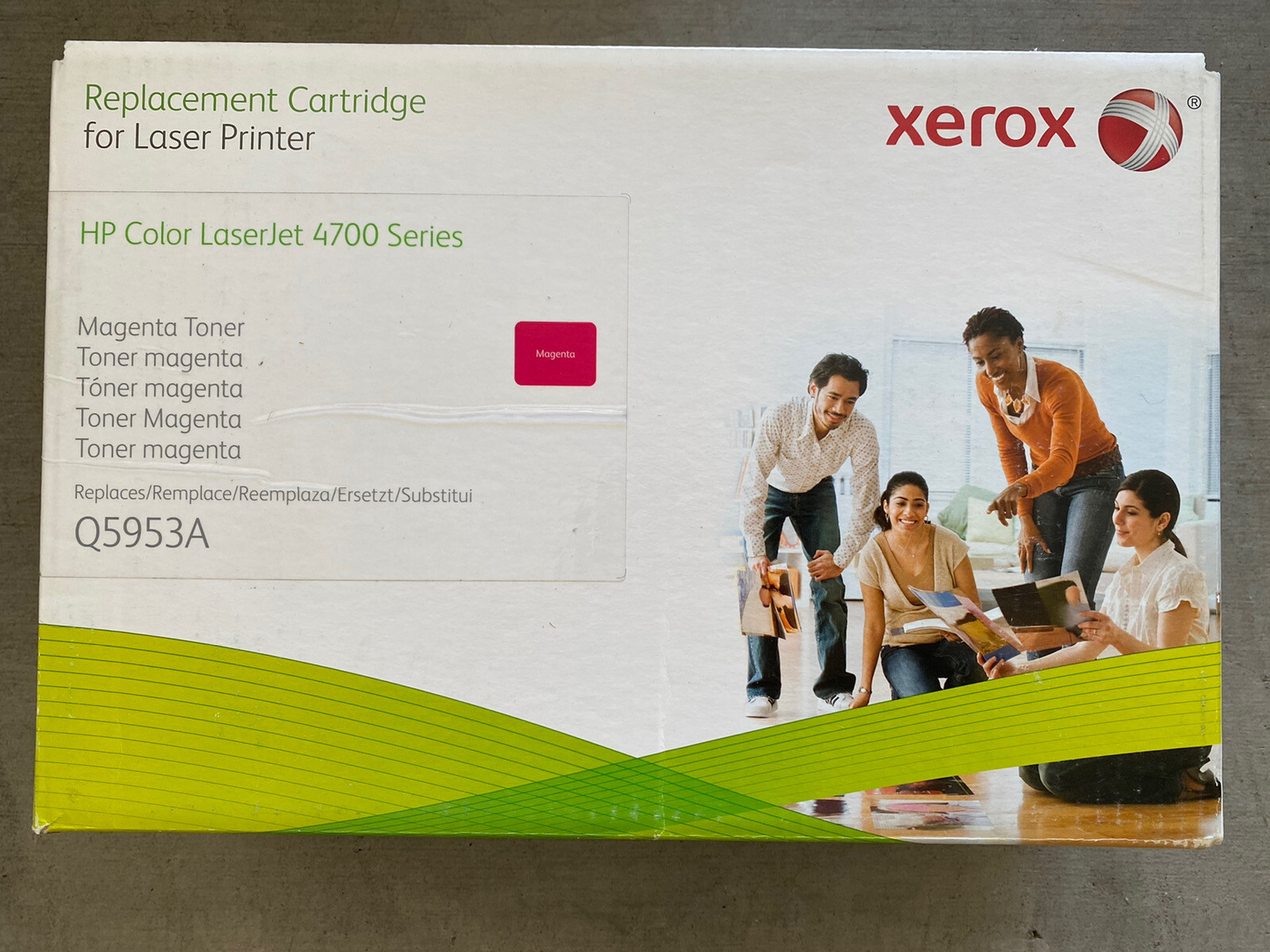 Xerox 6R1331  Q5953A Toner Cartridge Magenta New - HP Color Laser Jet 4700 Serie