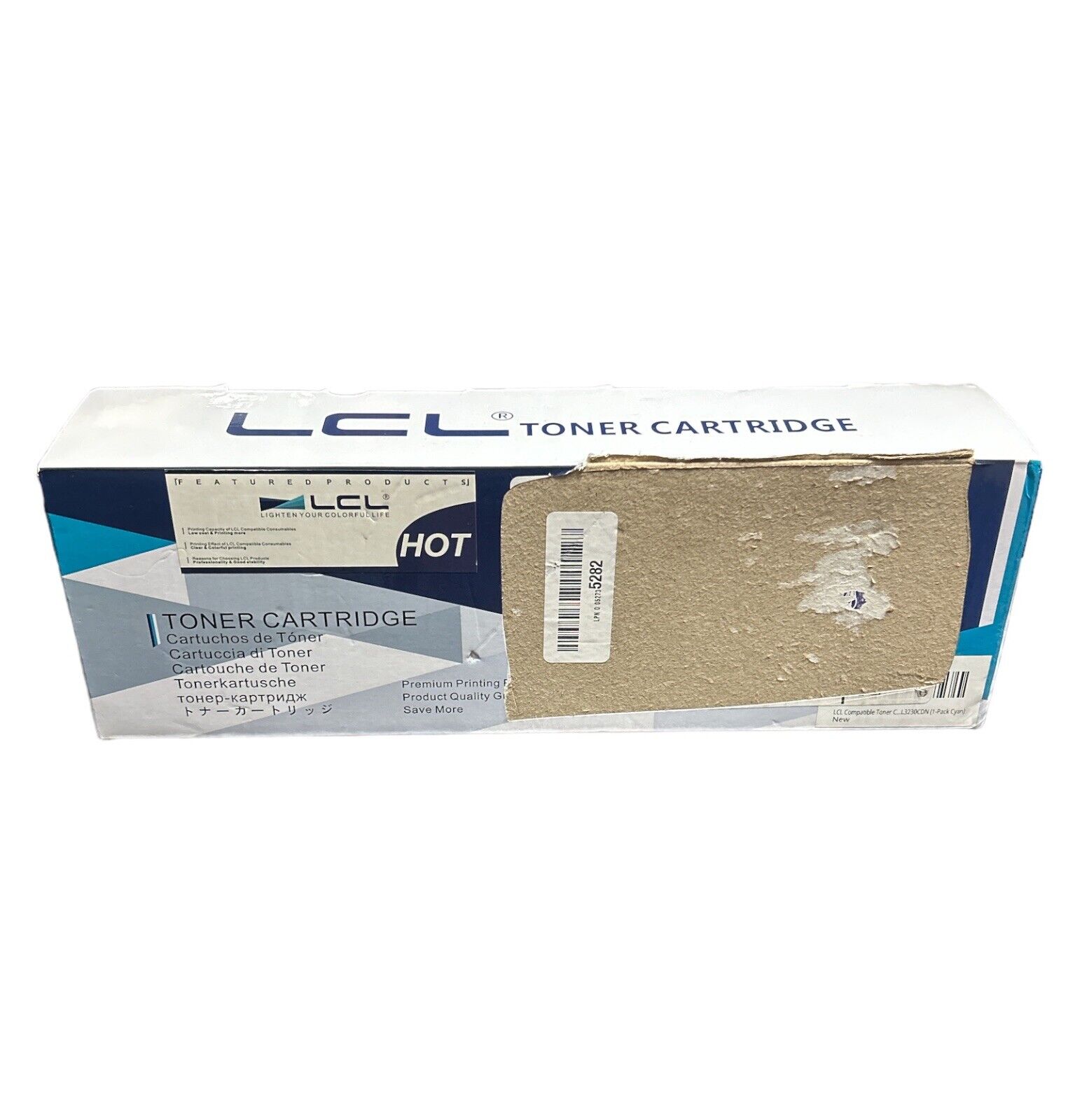 LCL-TN223 - Compatible Toner Cartridge for Brother Printer 1-PK Cyan L3230CDN