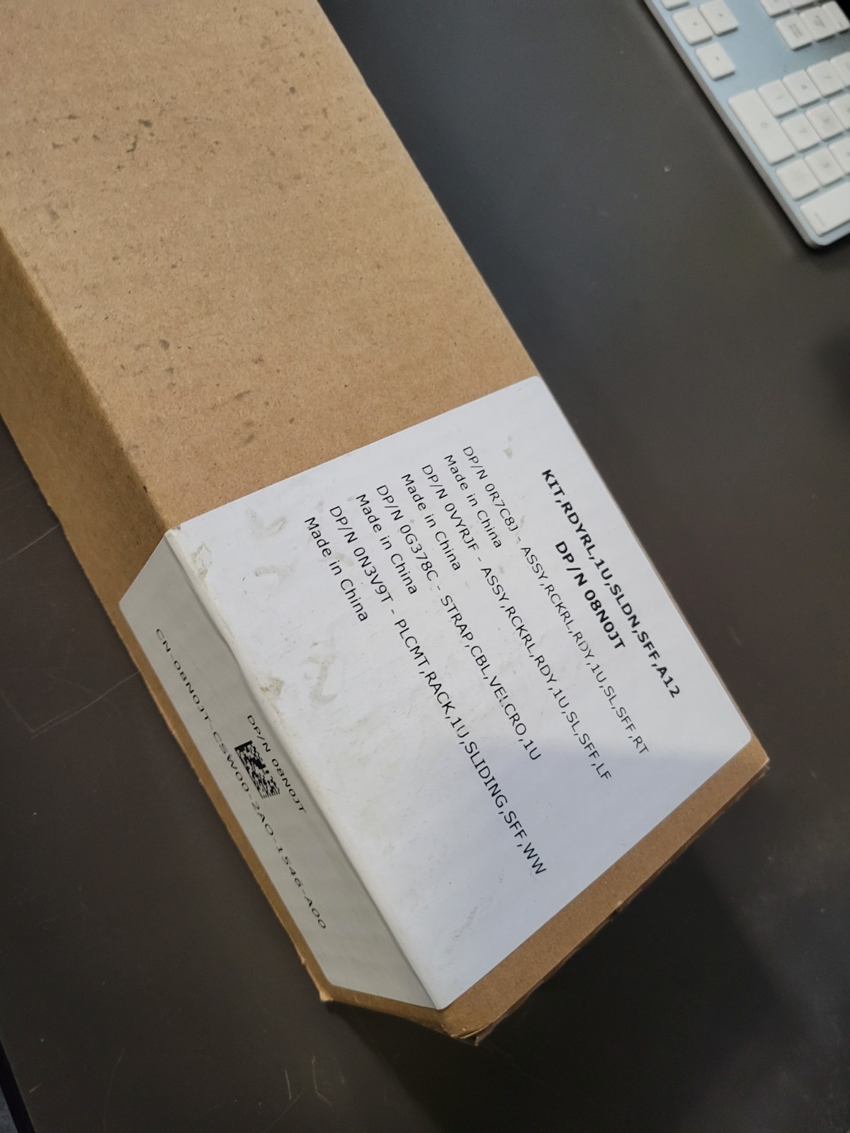 New/ Dell A12 ReadyRails II 1U Sliding Rail Kit PowerEdge R350 R360 08N0JT 8N0JT