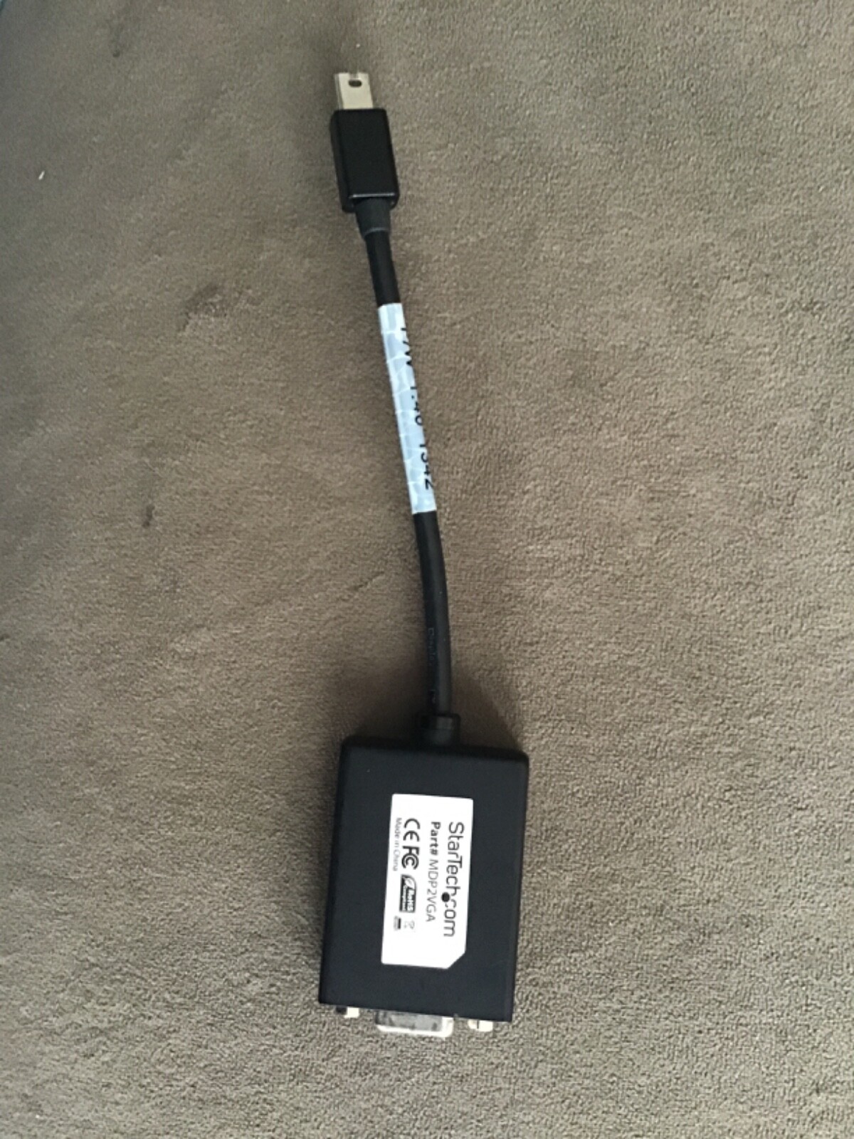 StarTech.com Mini DisplayPort 1.2 to VGA Adapter MDP2VGA 
