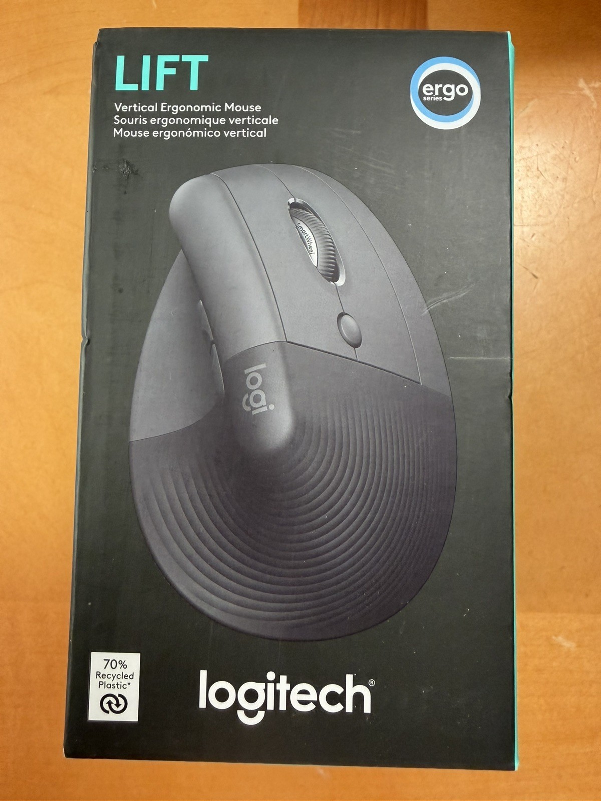 Logitech LIFT Wireless Vertical Ergonomic Computer Mouse