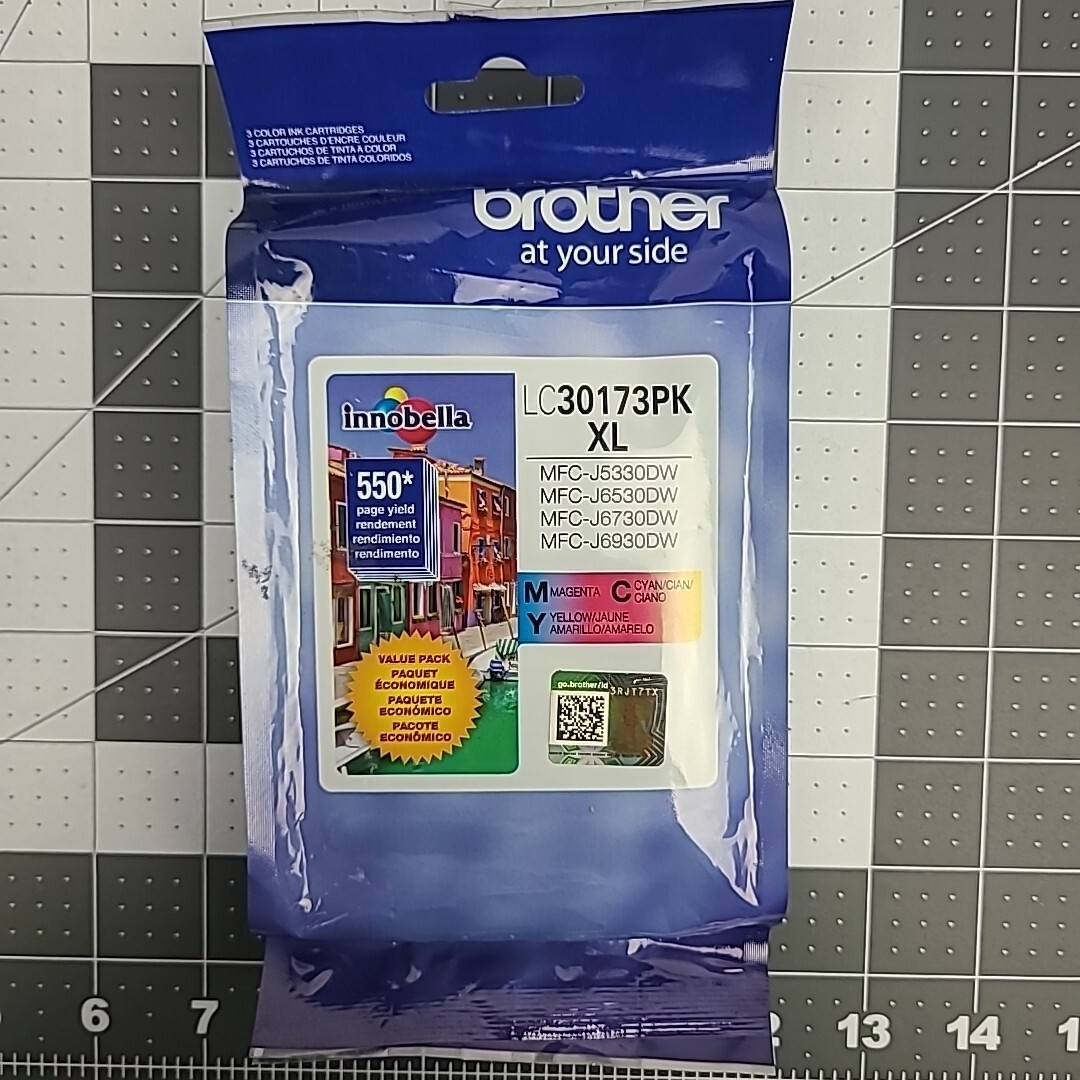 Brother LC 3017 XL OEM Color Combination Ink Cartridge High Yield 2026.04 