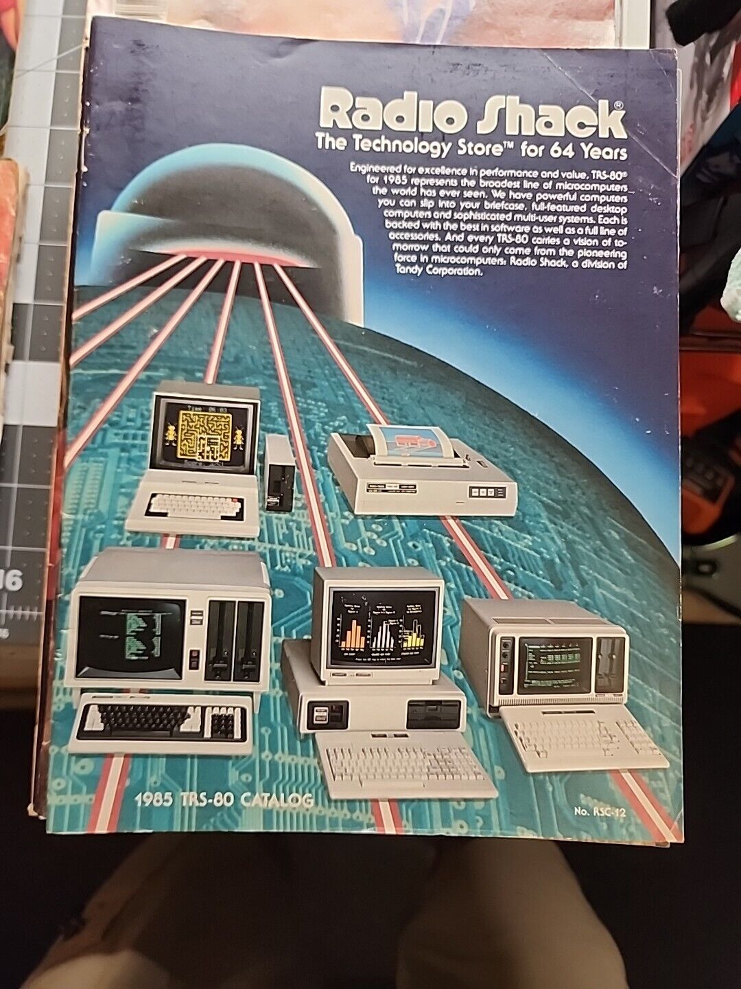 Rare Vintage 1985 Radio Shack Tandy TRS-80 Microcomputer Catalog 