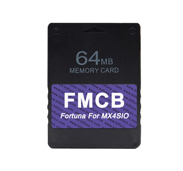 FMCB Fortuna OPL For MX4SIO SIO2SD TFD Card Adapter PS2 SLIM 64MB