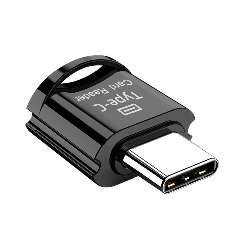 1/2x Micro SD Card Reader, USB C to SD Card Reader, Type C TF Memory Card Reader