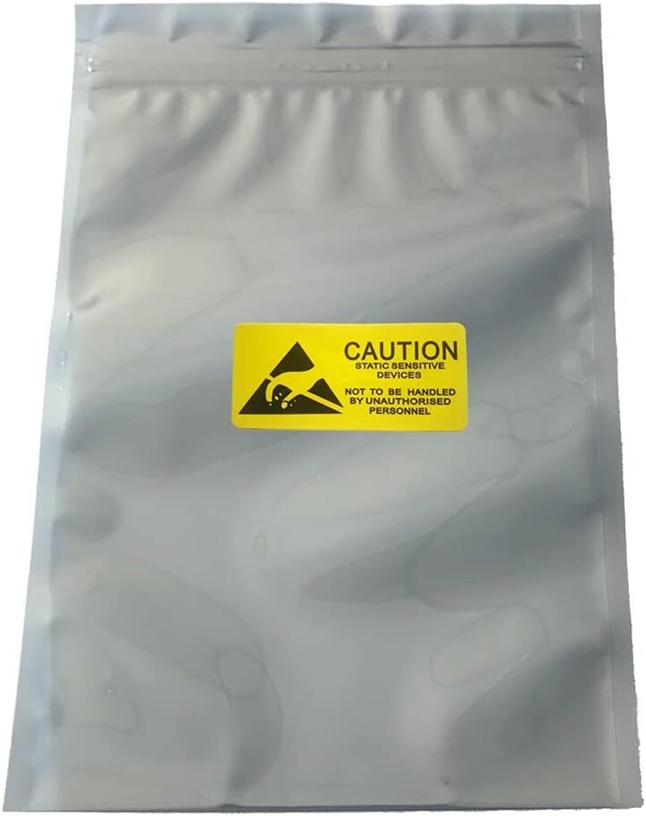 100pcs 5.9x7.87in/15x20cm Anti Static Bags,Premium 