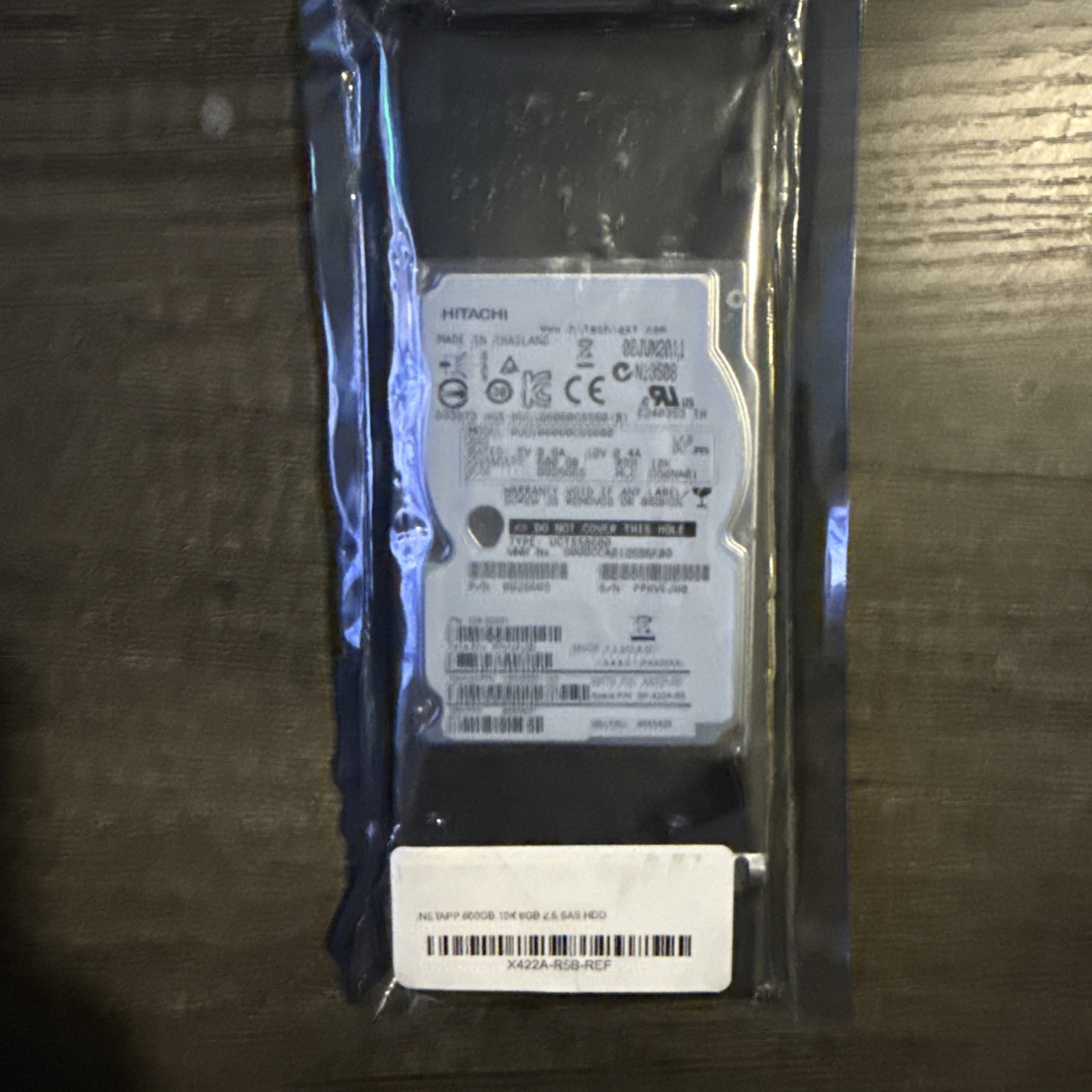 HGST 0B23909 HUC106060CSS600 600GB 10K RPM 64MB 2.5"  ULTRA ENTERPRISE SAS 
