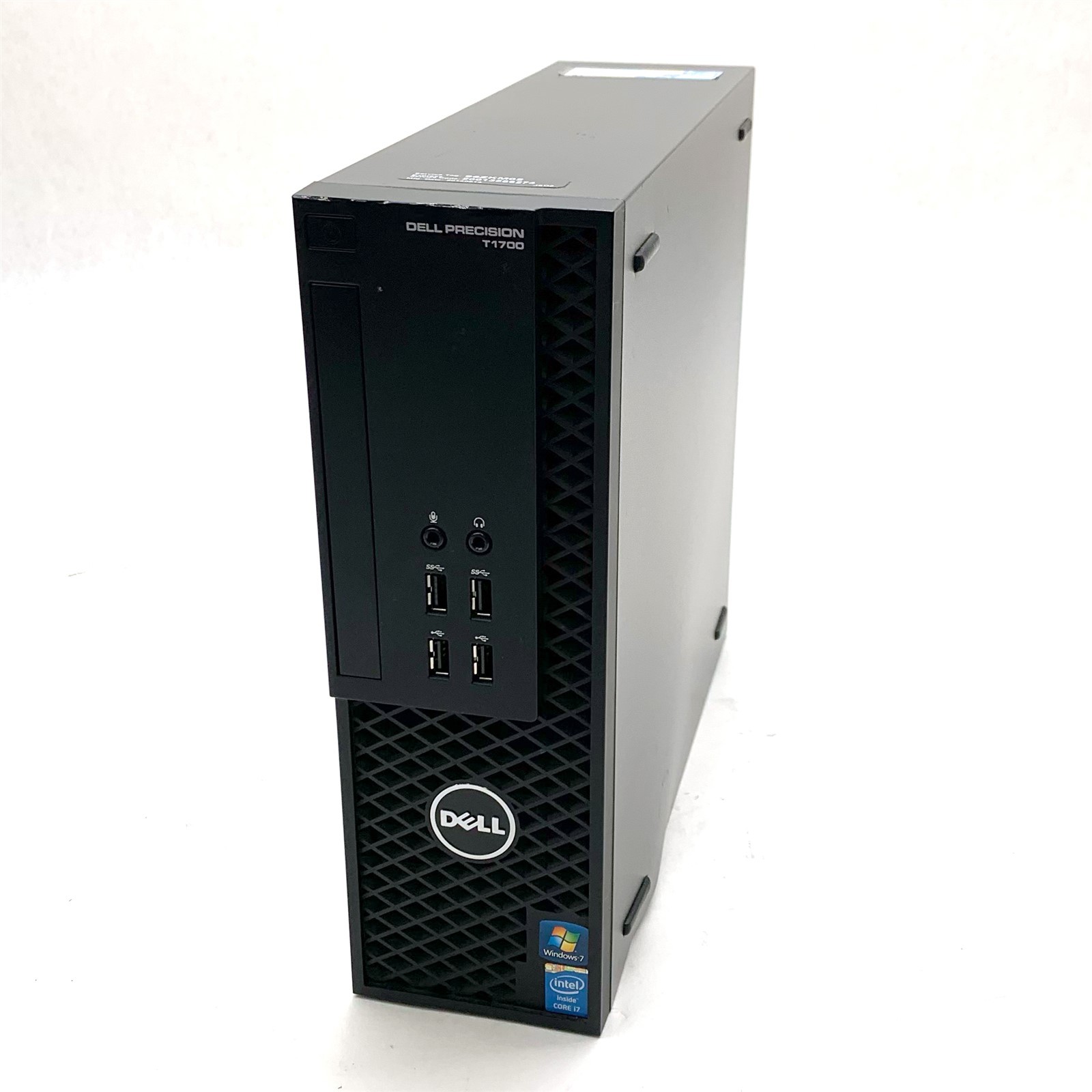 Dell Precision T1700 SFF PC Intel i7-4770 3.40GHz 16GB 128GB Win 10 Radeon 7000