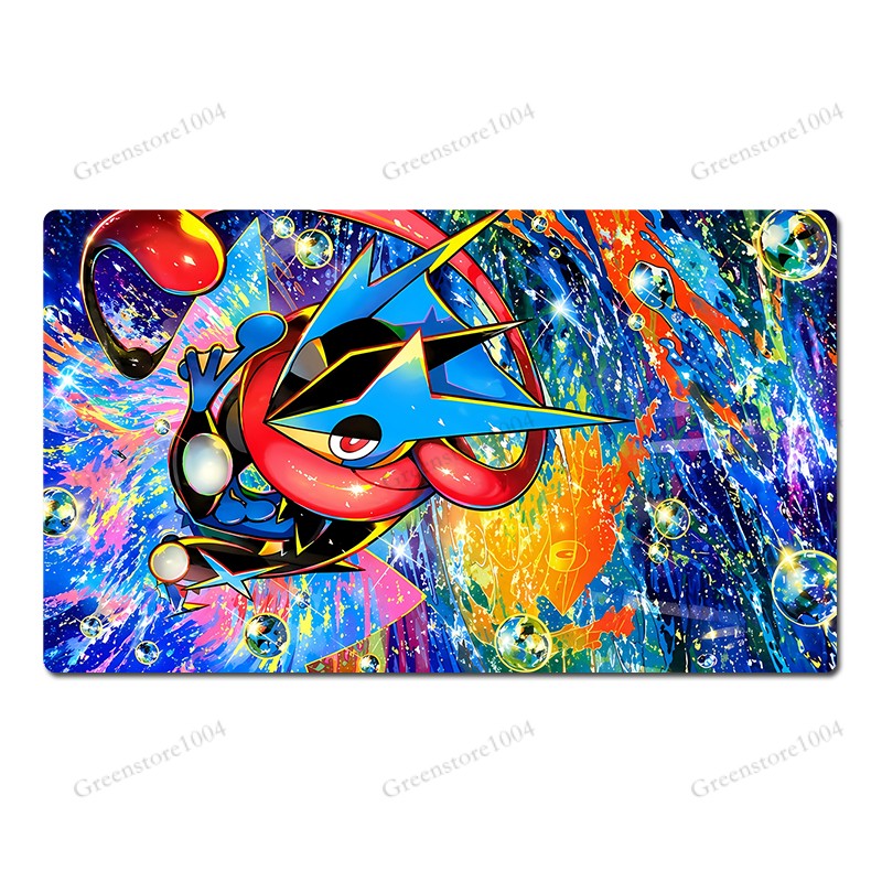Greninja Board Game Pokemon Table Playmat TCG CCG Mat Gaming Play Pad Mousepad