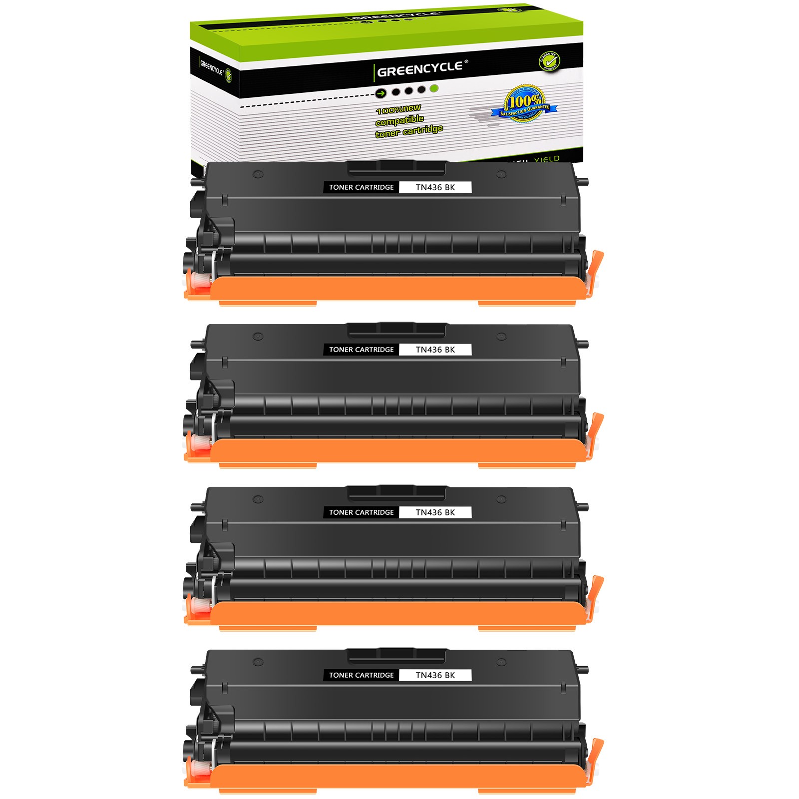 4PK Fits For Brother HL-L8260CDW MFC-L8900CDW L8690CDW TN436 TN-436 Black Toner