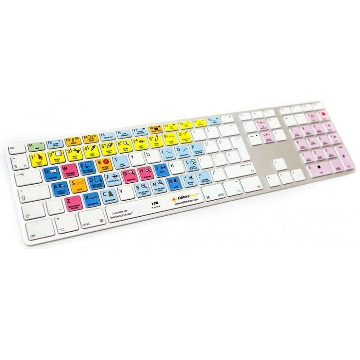 Editors Keys Apple Keyboard for Cubase | Apple Shortcut Wired Keyboard