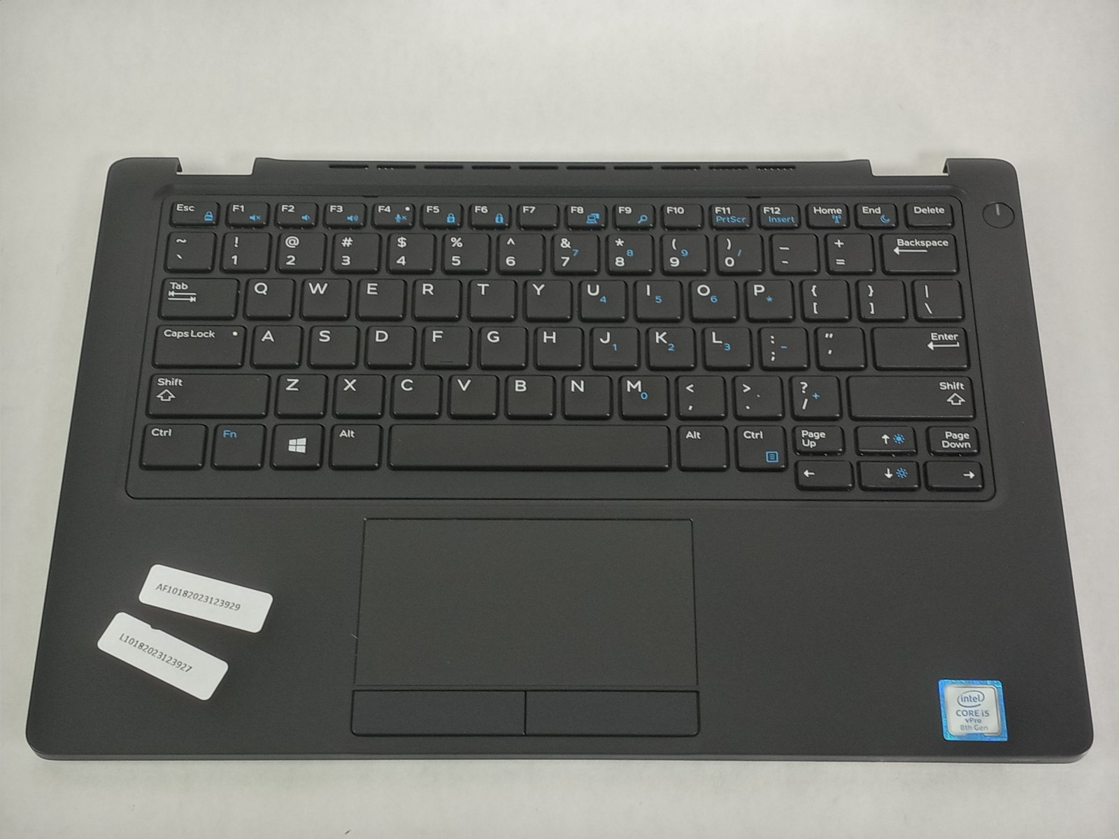 Lot of 2 Dell Latitude 5290 Laptop Keyboard Palmrest A174N7