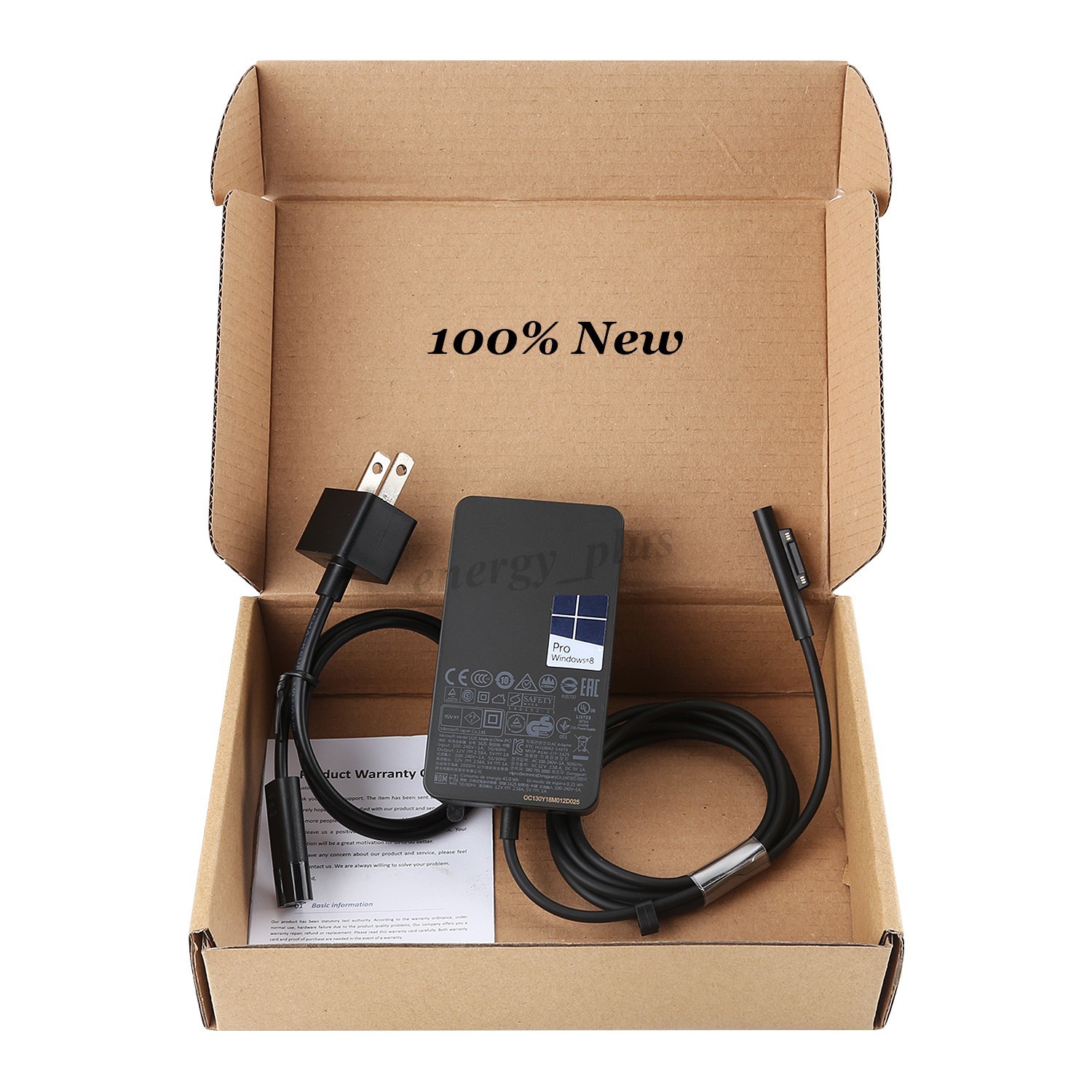 Genuine 36W AC Adapter Charger for Microsoft Surface Pro 4 3 Power Supply 1625