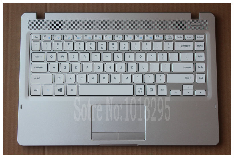 NEW FOR Samsung 500R4K NP500R4K Palmrest Touchpad Speakers US Keyboard