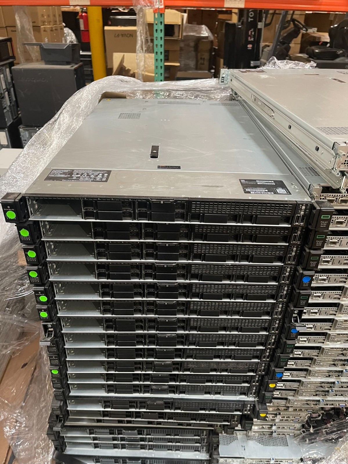 HP Proliant DL360 G10 Gen 10 8SFF SERVER 2x Gold 6150 CPUs P408i-a  2X 800W