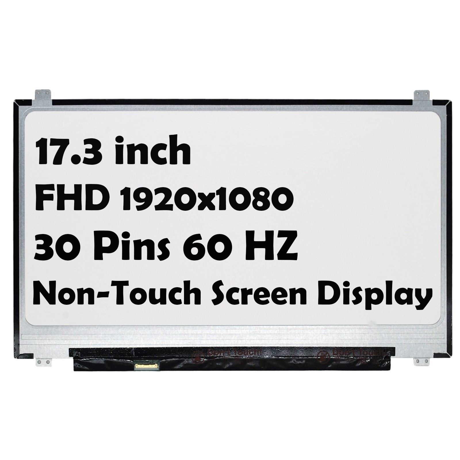 17.3" B173HAN01.0 1920x1080 30-Pins 60 HZ LCD Non-Touch Screen Display Panel