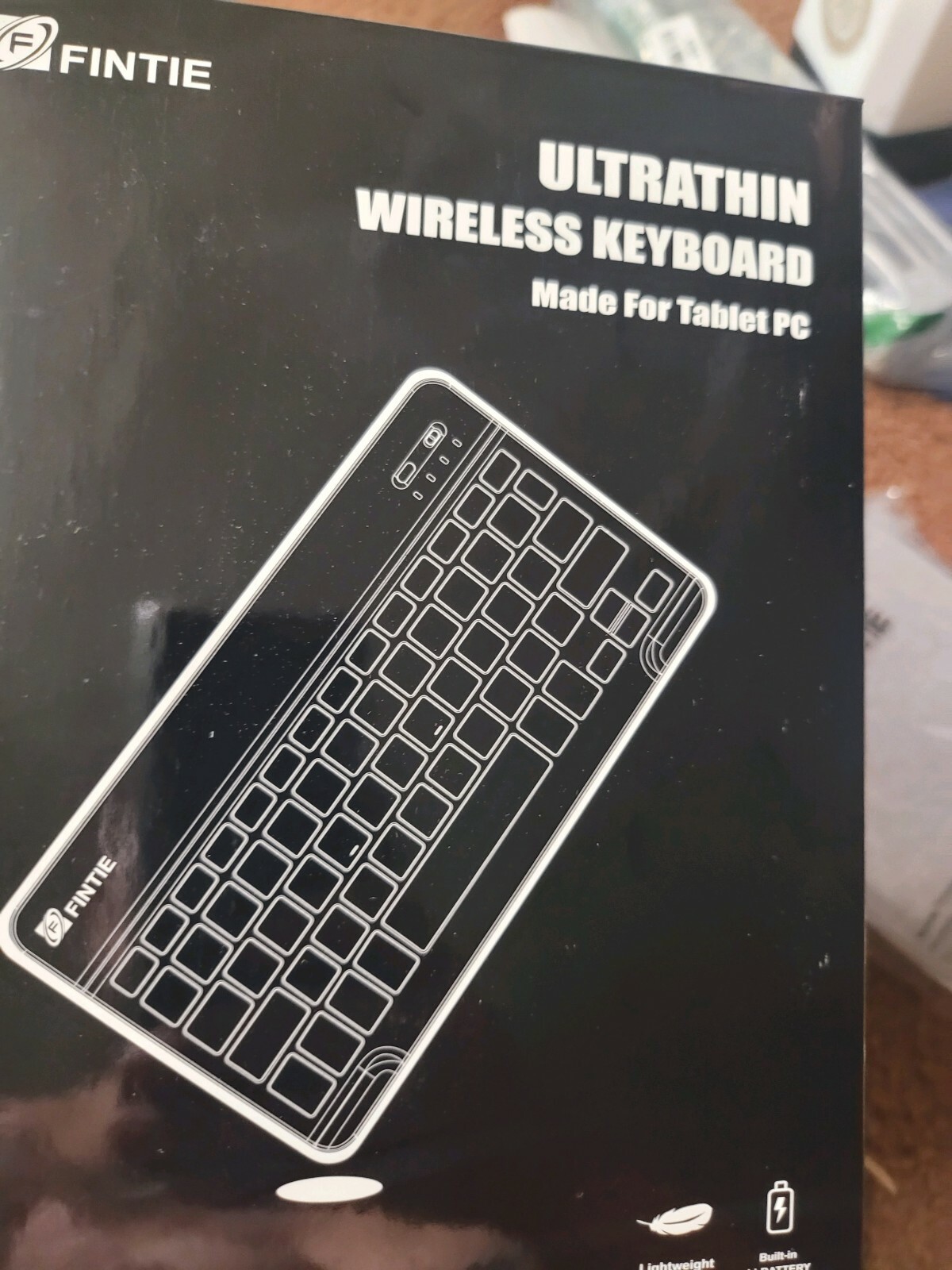 Fintie Ultrathin Wireless Bluetooth Keyboard For iOS Apple iPad 9.7 Inch Tablet