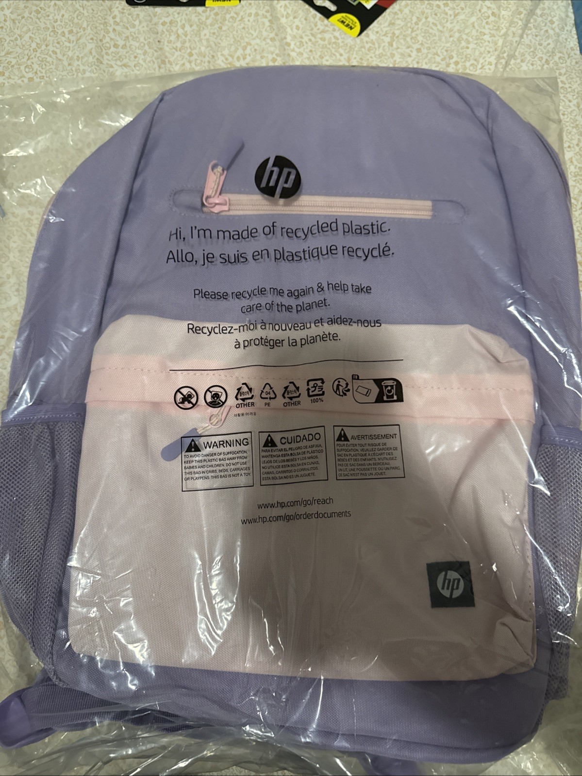 Hp Campus Lavender Purple Backpack