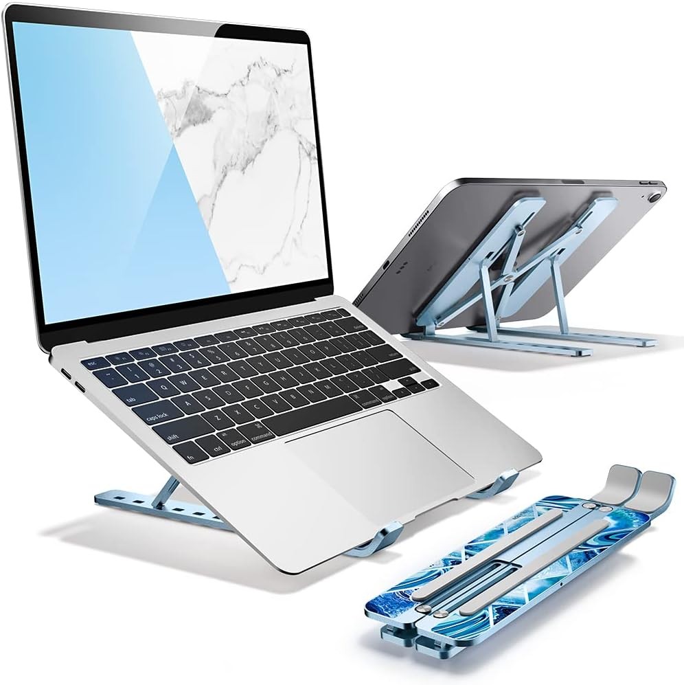 i-Blason Universal Laptop Stand Holder Notebook Riser Computer Desk Holder,Ocean