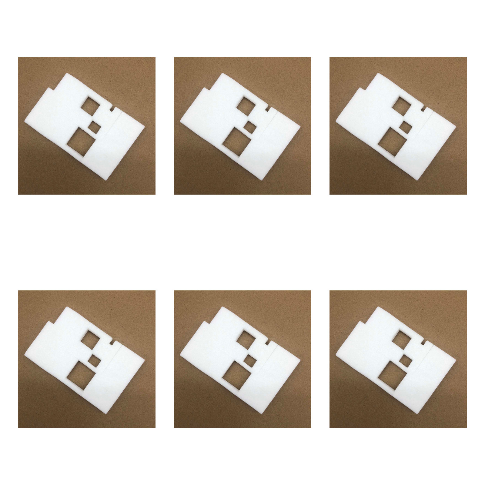 6PCS Waste Ink Pad Fits For Canon MG2580 MG2965 MG2540S MG2880 MG3080 MG2400