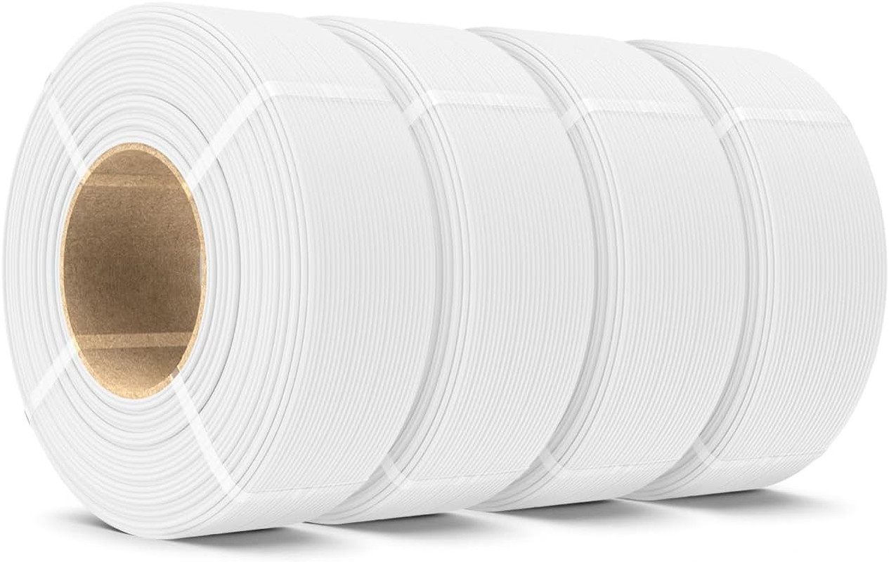 PETG Filament Refill 1.75Mm 4KG, High Speed 3D Printer Filament Refill, No-Spool