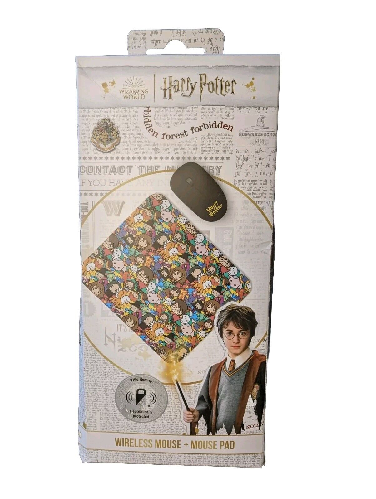 Brand New Harry  Potter Wireless Mouse & Pad Wizarding World 
