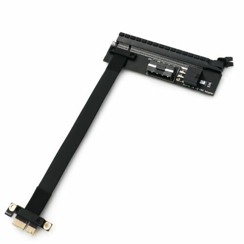 XT-XINTE PCI-E Extension Cable 1X to 16X 4Pin and ATX 6Pin Power Input Connector