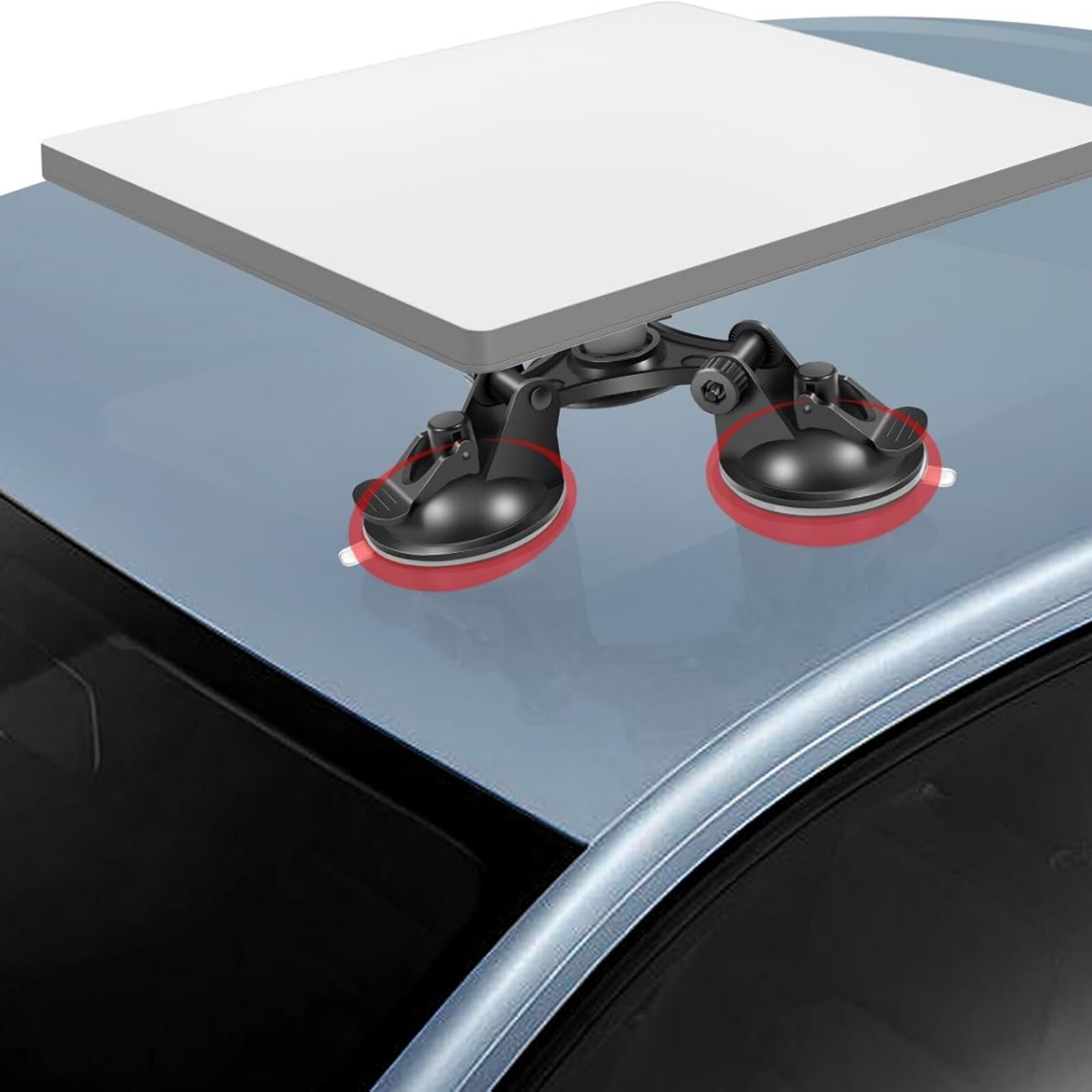 Suction Cup Mount for Starlink Mini Dish RV Roof Smooth Surface ABS Lightweight