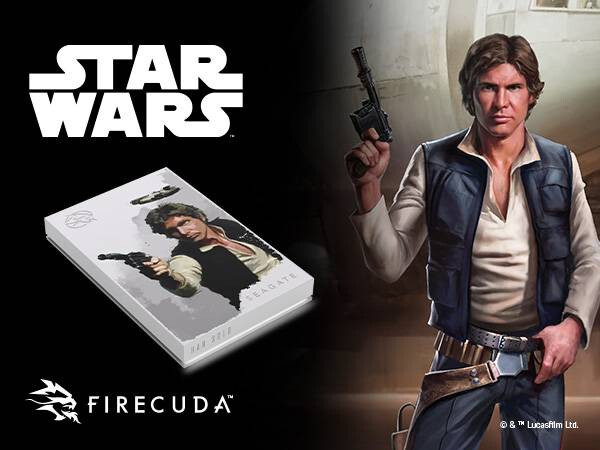 SEAGATE FireCuda 2TB External Gaming Hard Drive *HAN SOLO SPECIAL EDITION*