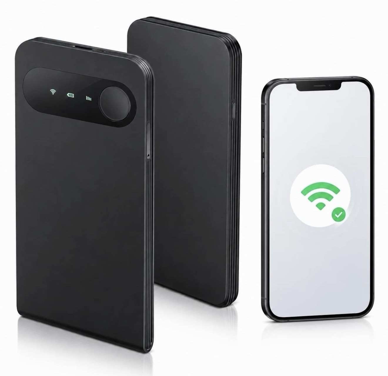 ECOVOX E1 Portable 4G LTE WiFi Hotspot, SIM-Free Mobile Router, Cloud SIM