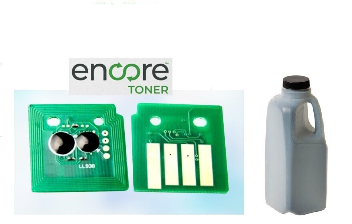 (1kg/1,000g) Encore Toner Refill to Lexmark T650 T652 T654 T656 X651 X652 w chip