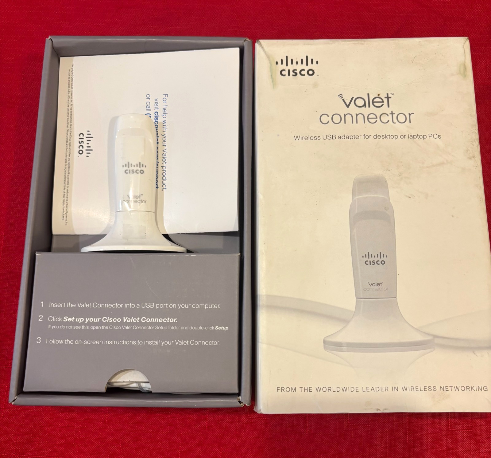 Cisco Valet Connector AM10 Wireless USB Adapter Never Used