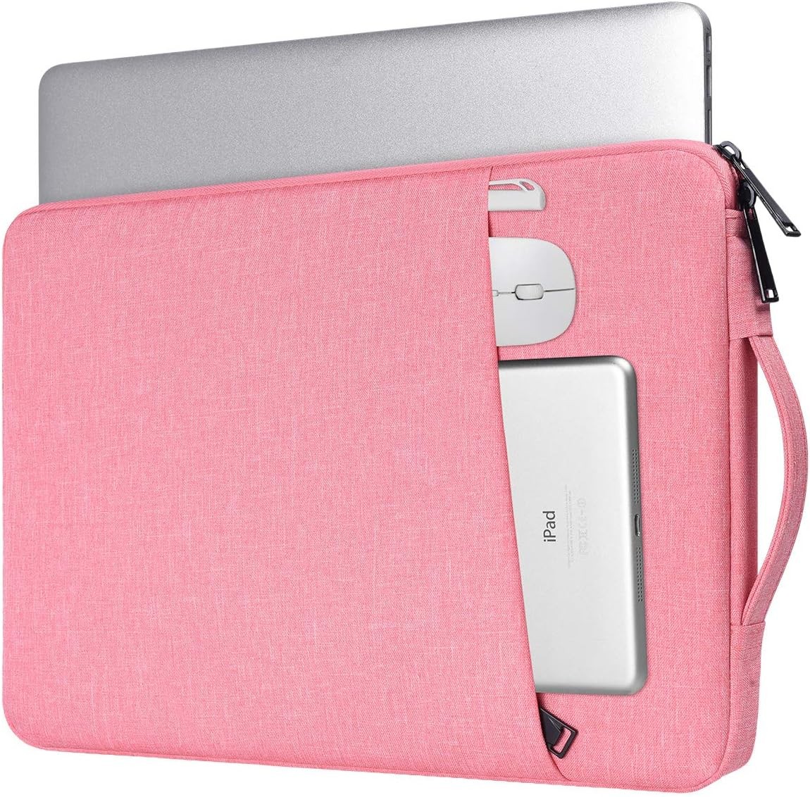 Pink Laptop Bag for Women, 17 to 17.3 Inch Notebook Sleeve Case for Acer, Dell,
