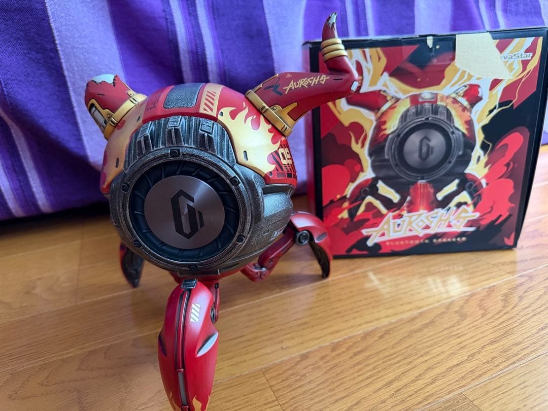 GravaStar Mars Pro Special Edition Aurochs Red Zinc Alloy Bluetooth Speaker