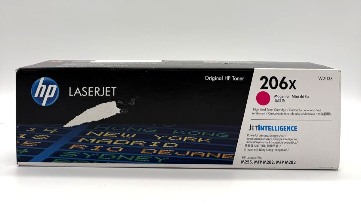 Genuine HP 206X W2113X Magenta High Yield LaserJet Toner NEW Sealed OEM